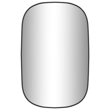 Wandspiegel 70 x 45 cm Zwart
