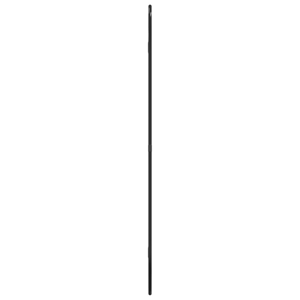 Wandspiegel 70 x 45 cm Zwart