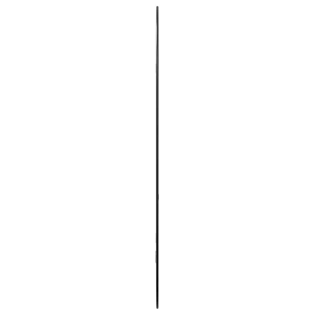 Wandspiegel 80 x 50 cm Zwart