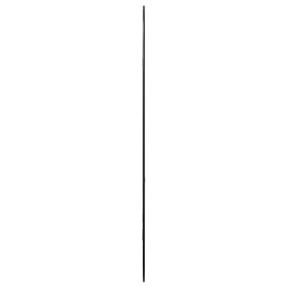 Wandspiegel 80 x 50 cm Zwart