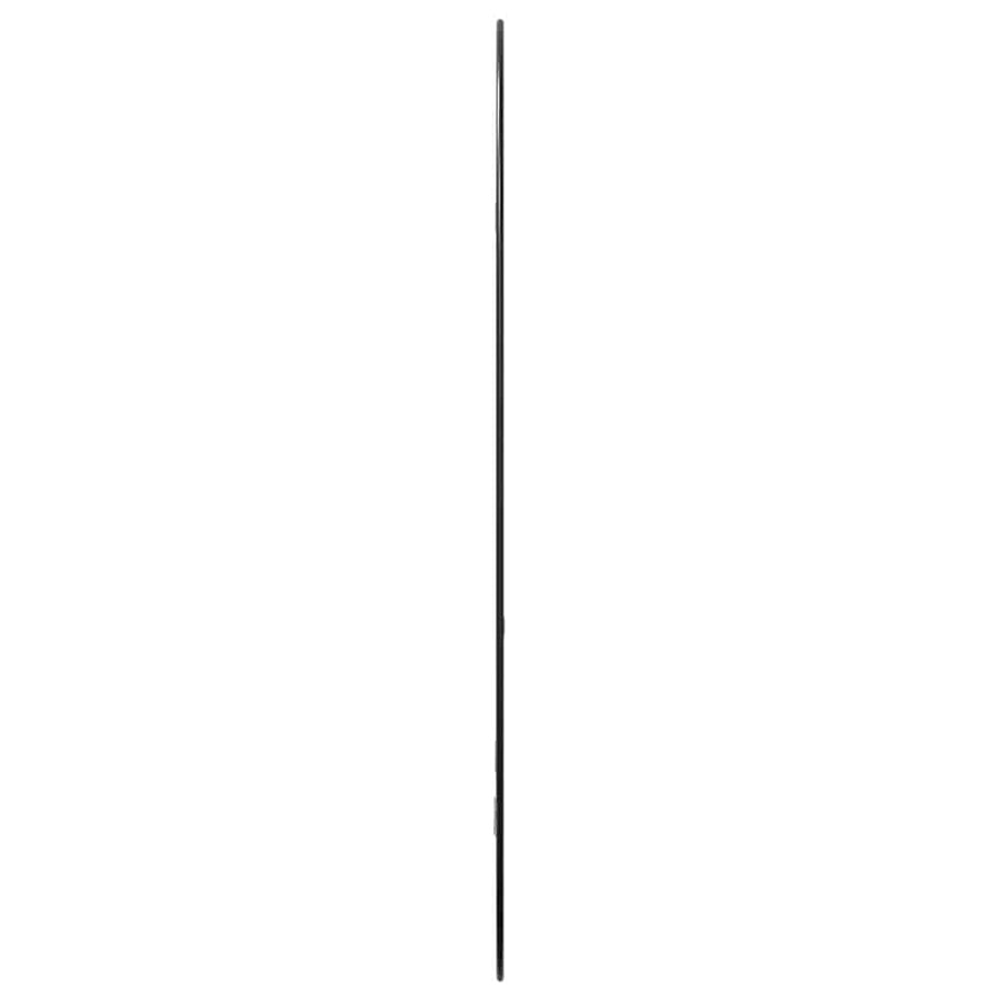 Wandspiegel 80 x 50 cm Zwart