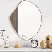 Wandspiegel 60x50 cm goud PVC
