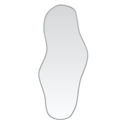 Wandspiegel 80X35 Cm Zilverkleurig