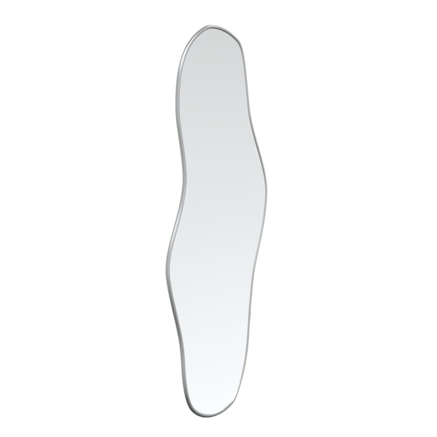 Wandspiegel Kleurig 90 x 40 cm Zilver