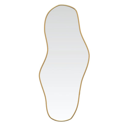 Wandspiegel 60X25 Cm Goudkleurig