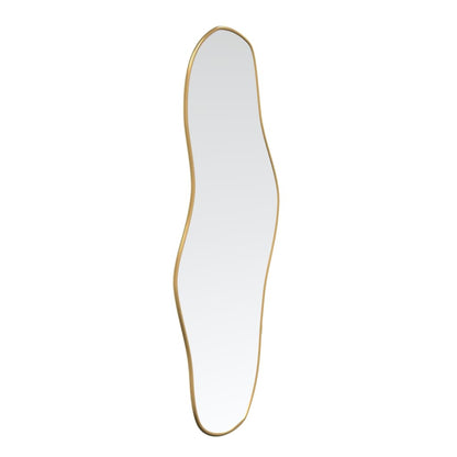 Wandspiegel 60X25 Cm Goudkleurig