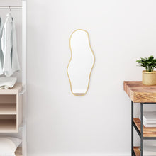 Wandspiegel 60X25 Cm Goudkleurig