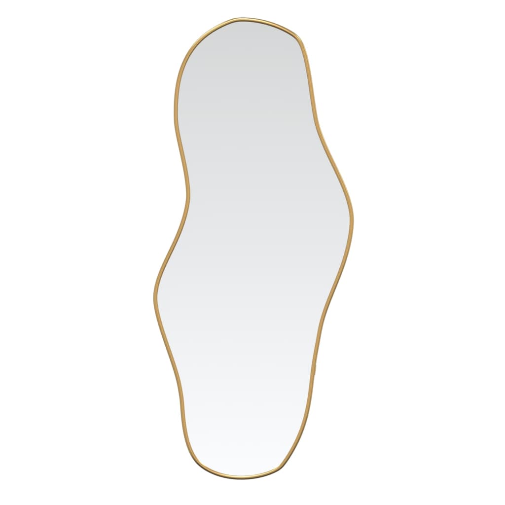 Wandspiegel 80X35 Cm Goudkleurig