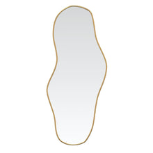 Wandspiegel 80X35 Cm Goudkleurig