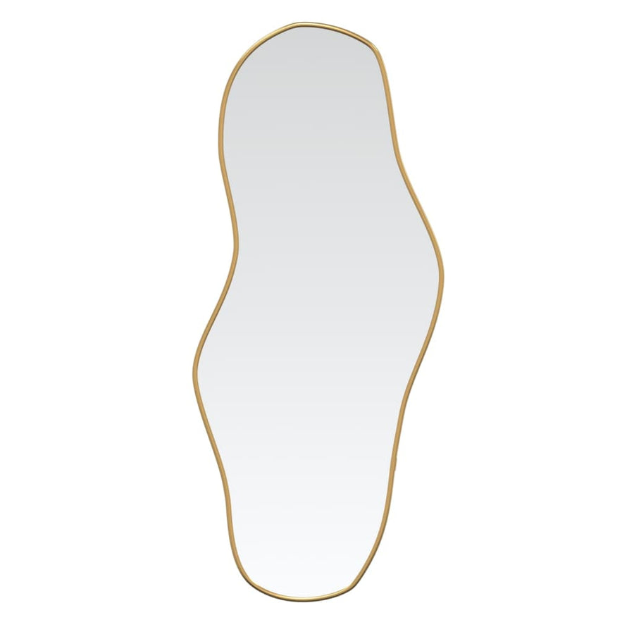 Wandspiegel 80X35 Cm Goudkleurig