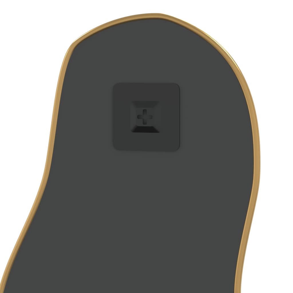 Wandspiegel Kleurig 90 x 40 cm Goud