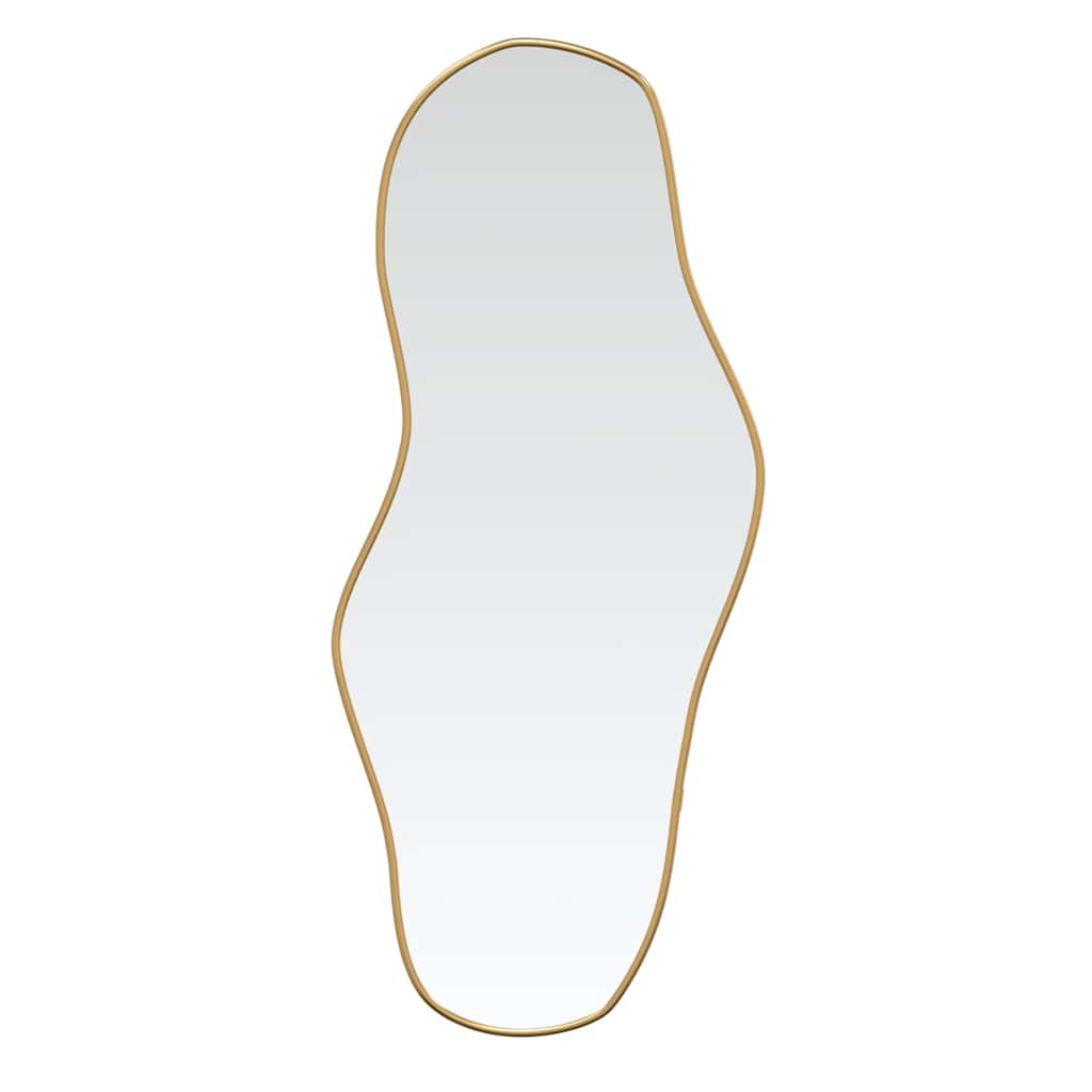 Wandspiegel 100X45 Cm Goudkleurig