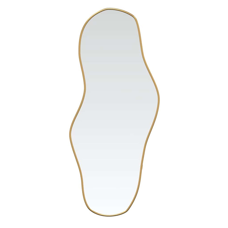 Wandspiegel 100X45 Cm Goudkleurig