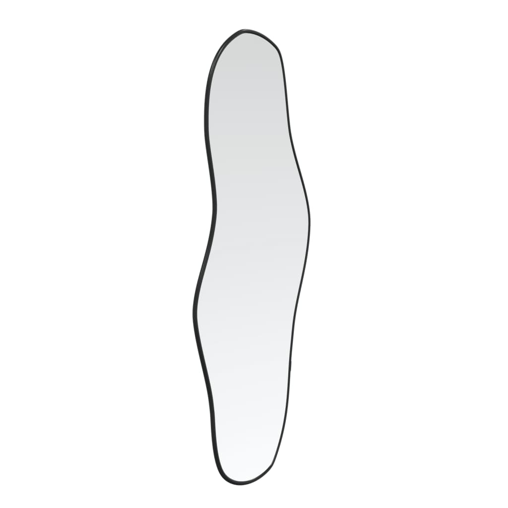 Wandspiegel 60X25 Cm Zwart