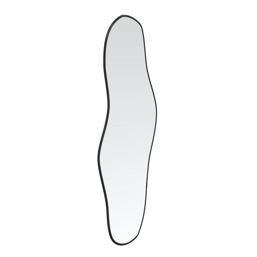 Wandspiegel 60X25 Cm Zwart