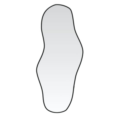 Wandspiegel 70X30 Cm Zwart