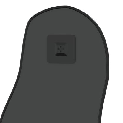 Wandspiegel 80 x 35 cm Zwart