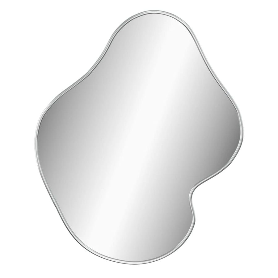 Wandspiegel Kleurig 60 x 50 cm Zilver