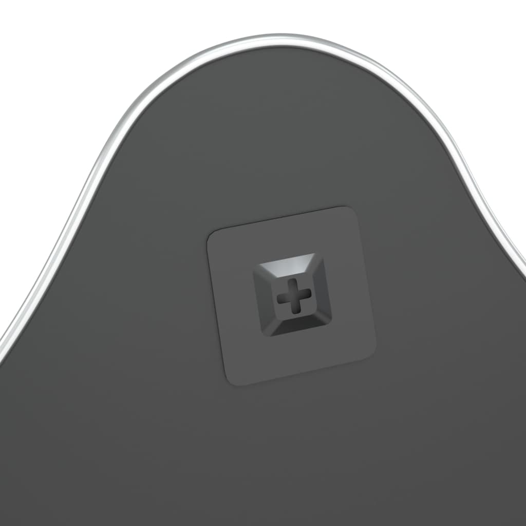 Wandspiegel Kleurig 60 x 50 cm Zilver