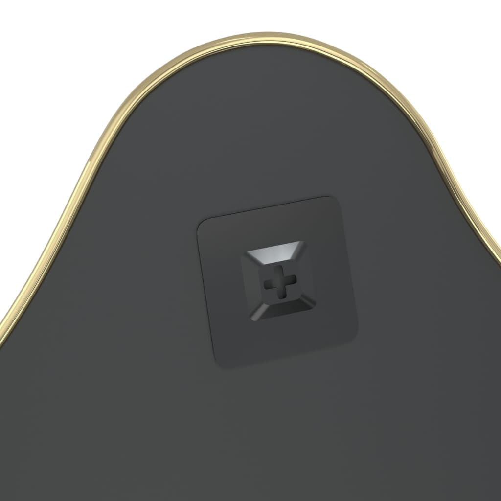 Wandspiegel Kleurig 60 x 50 cm Goud