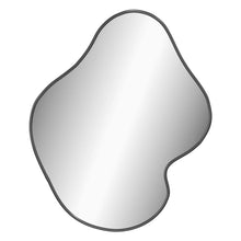 Wandspiegel 50 x 40 cm Zwart