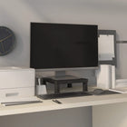 Monitorstandaard 33,5x34x10,5 cm zwart HIPS