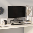 Monitorstandaard 37x28x11,5 cm zwart HIPS metaal