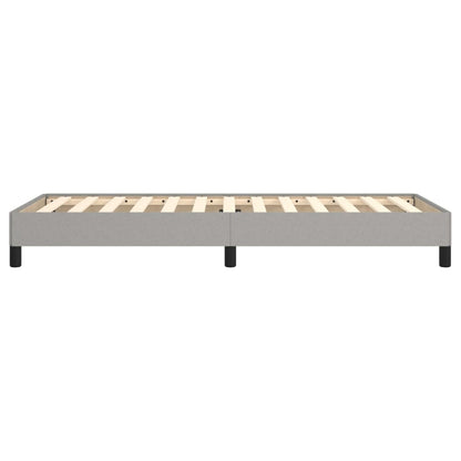Bedframe stof lichtgrijs 80x200 cm 80 x 200 cm 25 cm