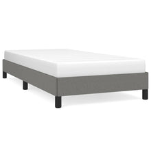 Bedframe Stof Donkergrijs 80 x 200 cm 25 cm