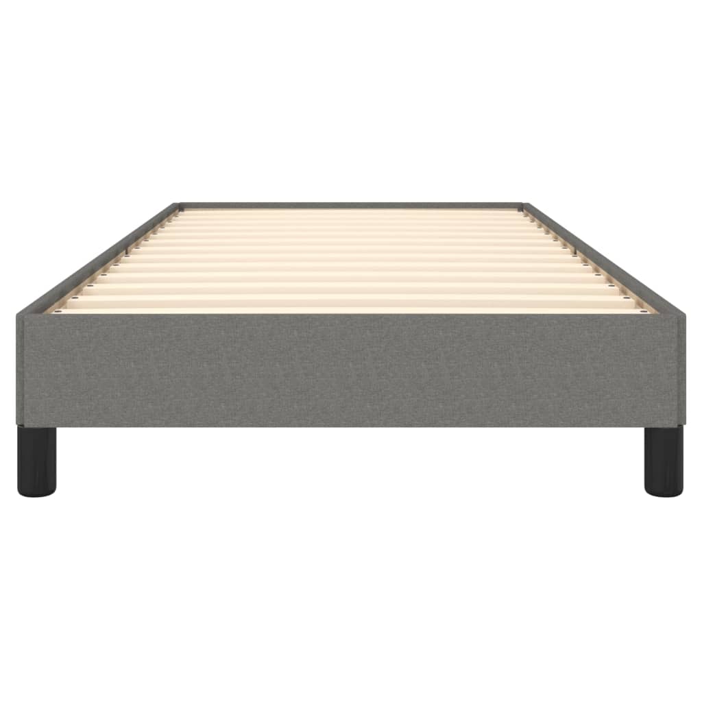 Bedframe Stof Donkergrijs 80 x 200 cm 25 cm