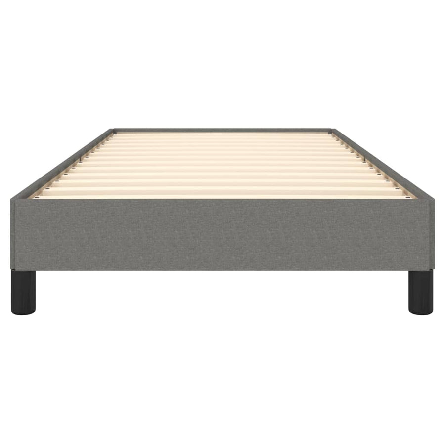 Bedframe Stof Donkergrijs 80 x 200 cm 25 cm
