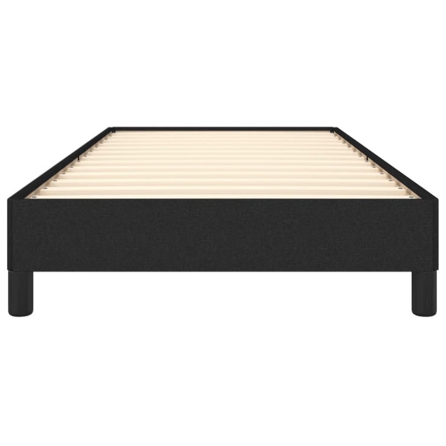 Bedframe Stof Zwart 80 x 200 cm 25 cm