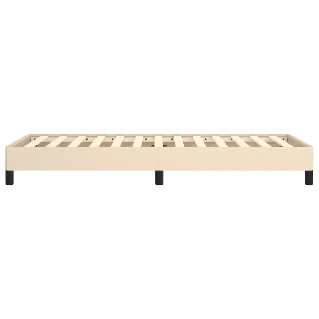 Bedframe Stof Crème 80 x 200 cm 25 cm