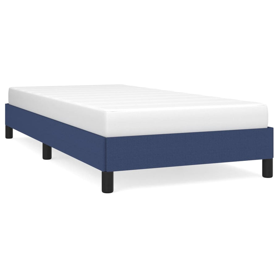 Bedframe Stof Blauw 80 x 200 cm 25 cm
