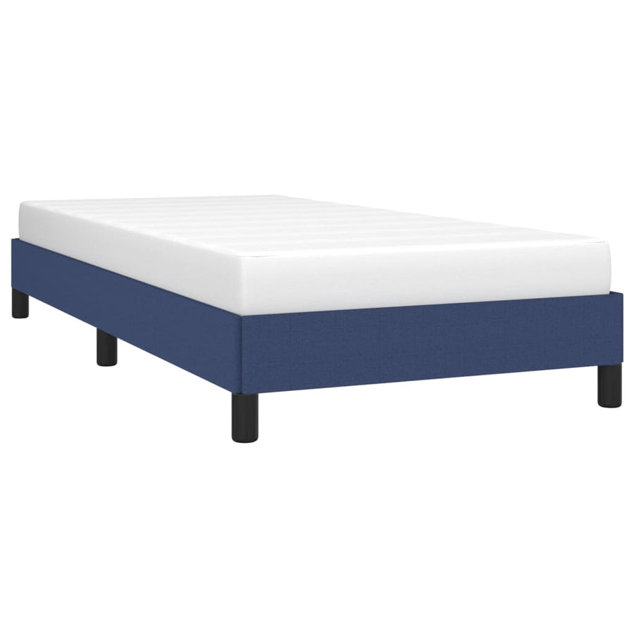 Bedframe Stof Blauw 80 x 200 cm 25 cm