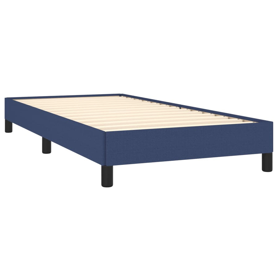 Bedframe Stof Blauw 80 x 200 cm 25 cm