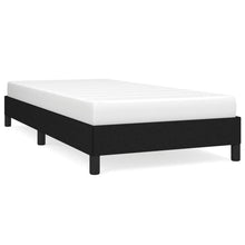 Bedframe Stof Zwart 90 x 190 cm 25 cm