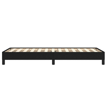 Bedframe Stof Zwart 90 x 190 cm 25 cm