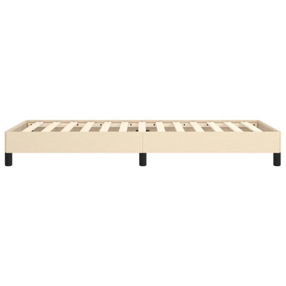 Bedframe Stof Kleurig Crème 90 x 190 cm 25 cm