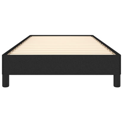 Bedframe Stof Zwart 90 x 200 cm 25 cm