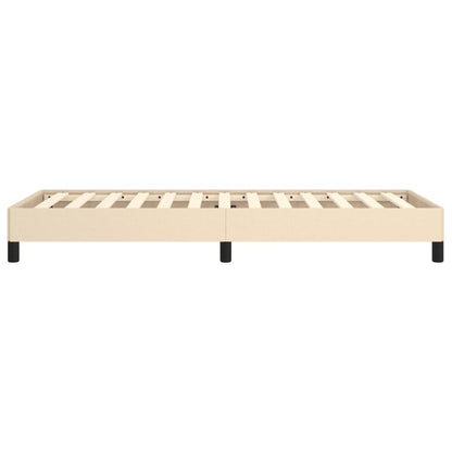Bedframe Stof Kleurig Crème 90 x 200 cm 25 cm