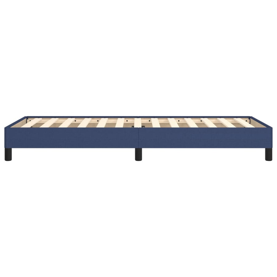 Bedframe Stof Blauw 90 x 200 cm 25 cm