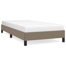 Bedframe Stof Taupe 100 x 200 cm 25 cm