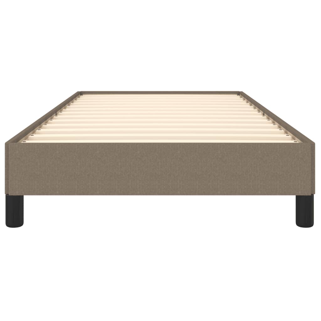 Bedframe Stof Taupe 100 x 200 cm 25 cm