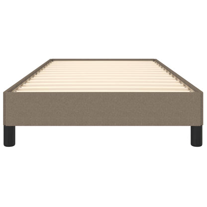 Bedframe Stof Taupe 100 x 200 cm 25 cm