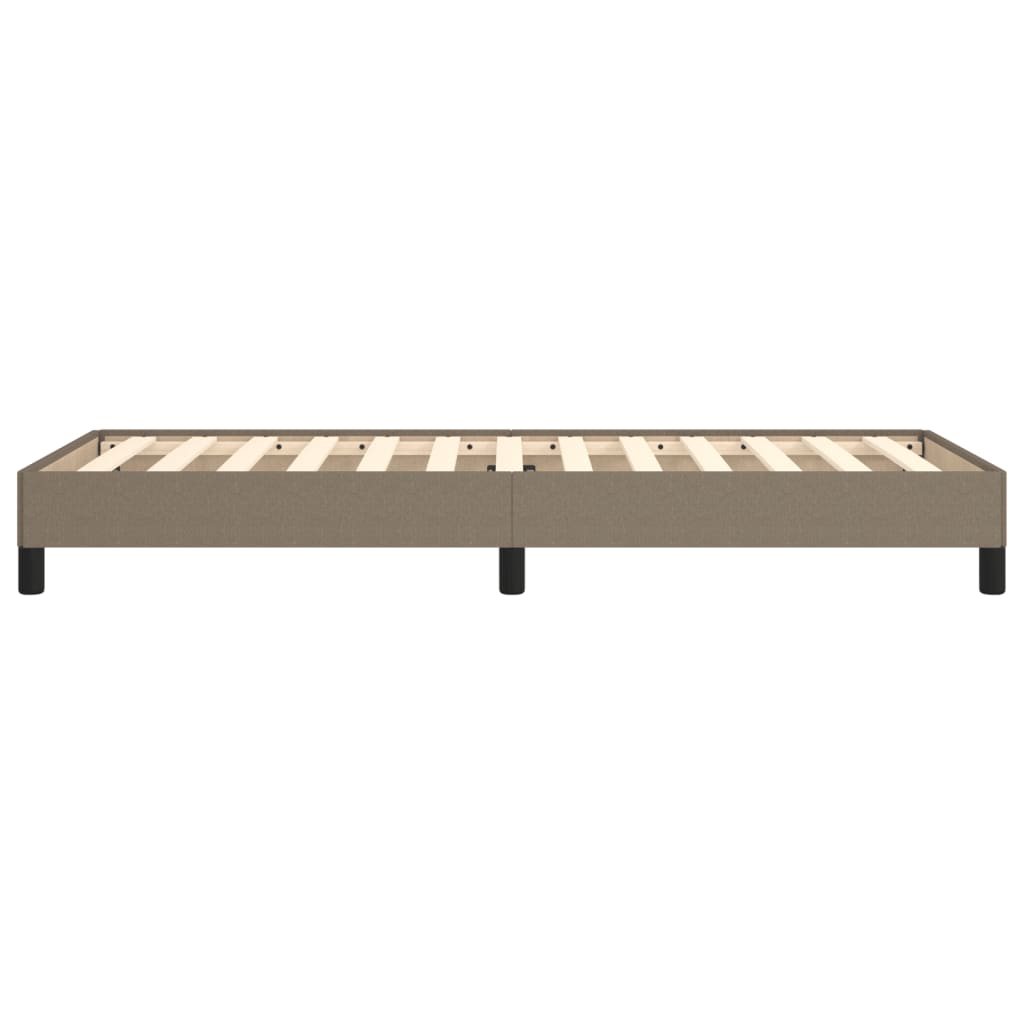 Bedframe Stof Taupe 100 x 200 cm 25 cm