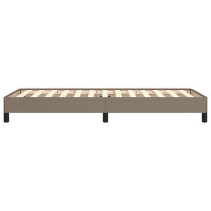 Bedframe Stof Taupe 100 x 200 cm 25 cm