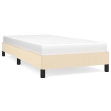 Bedframe Stof Kleurig Crème 100 x 200 cm 25 cm