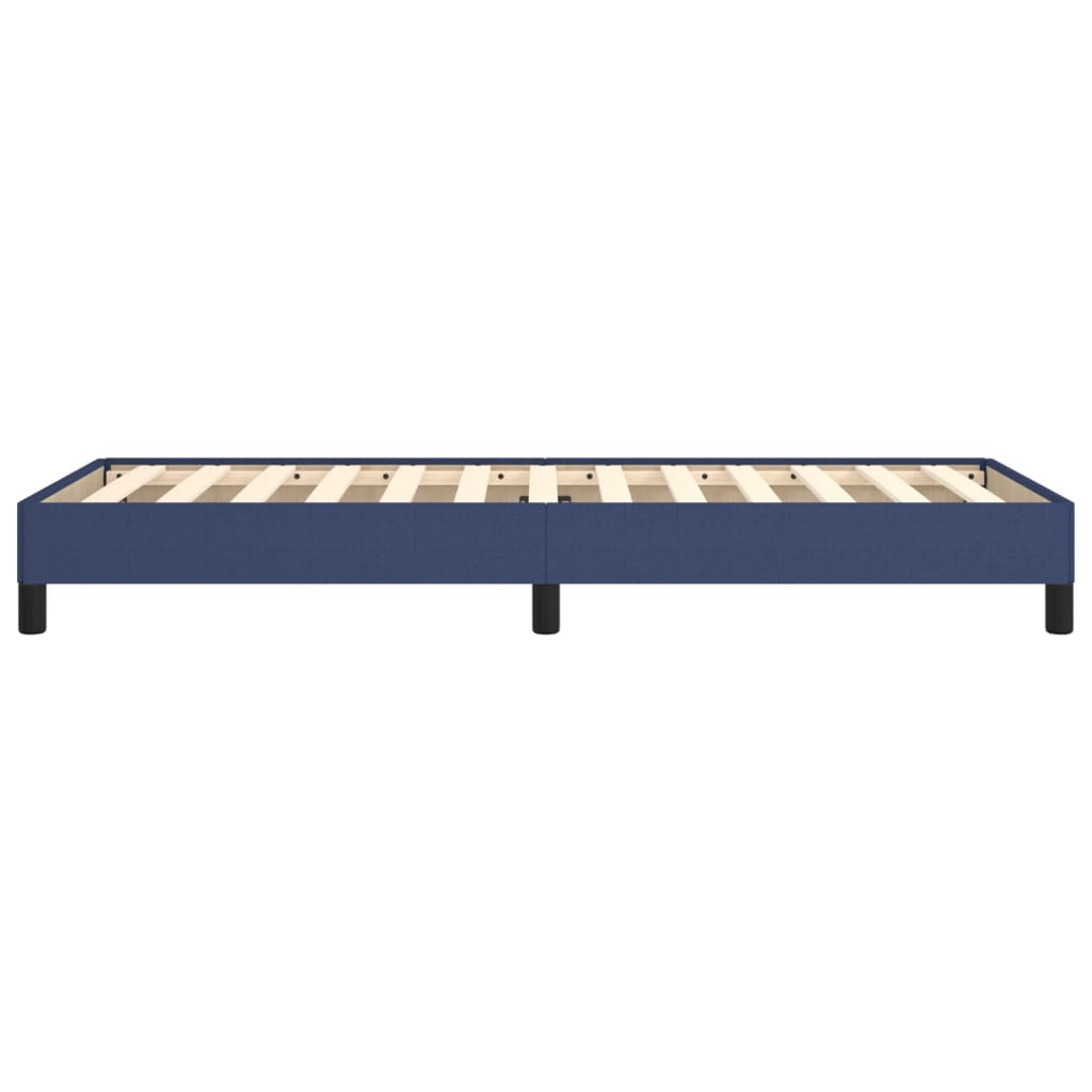 Bedframe Stof Blauw 100 x 200 cm 25 cm