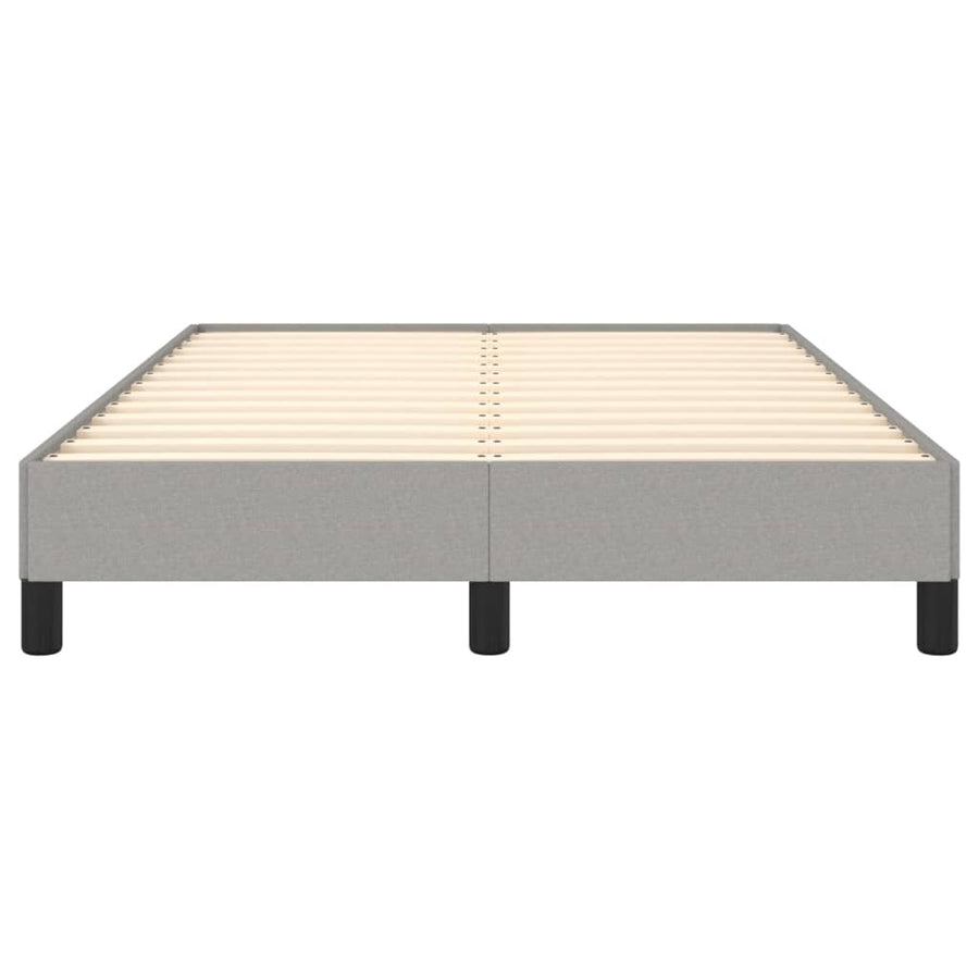 Bedframe Stof Lichtgrijs 120 x 200 cm 25 cm